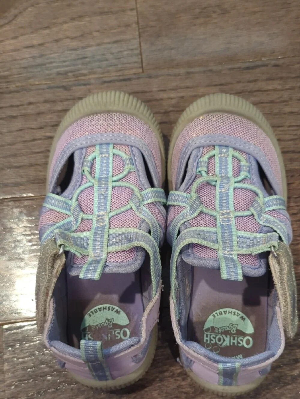 OshKosh Sandals Purple Girls size 9